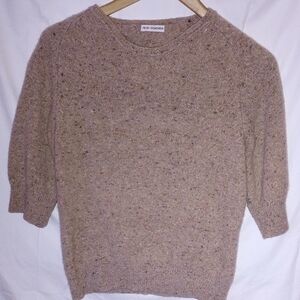 Vintage Trixi Schober 3/4Sleeve Lana Wool and Cashmere Sweater